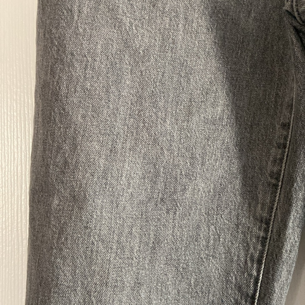 Madewell Women’s Gray Lightwashed Straight Leg Vintage Jeans Size 27 Ecofashion - Picture 7 of 10